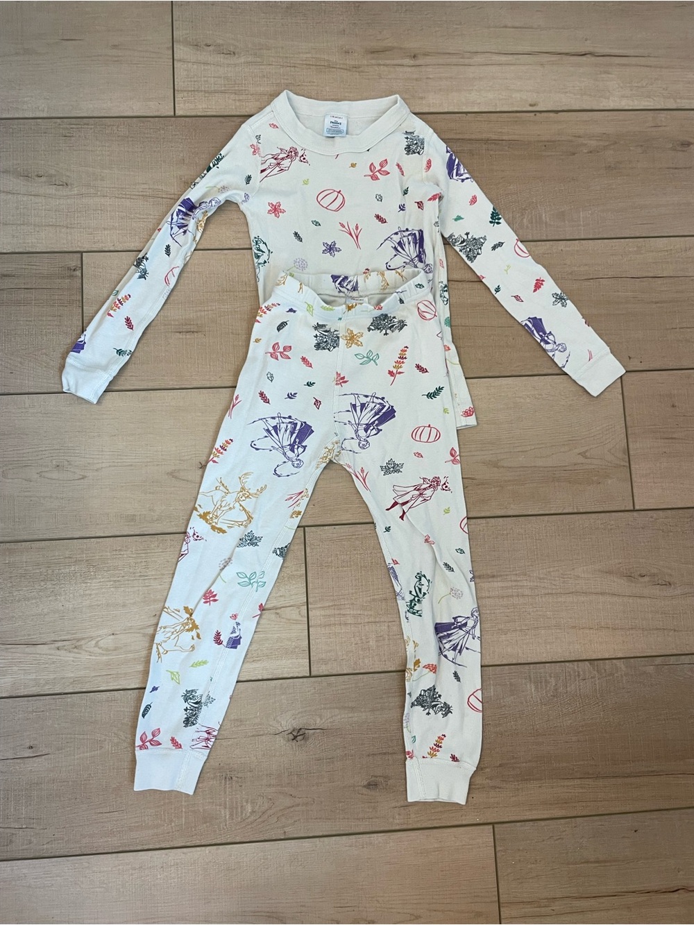 Hannah Andersson x Disney Frozen II Pajama Set 100% Organic Cotton, Size 5